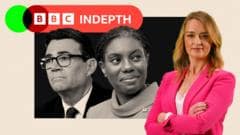 Burnham and Badenoch revive red versus blue politics as Reform land ‘gobsmacking’ donation